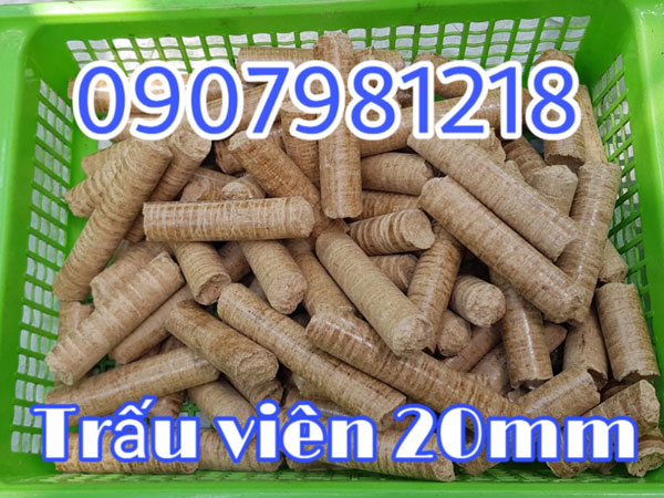 Trấu ép viên 20mm